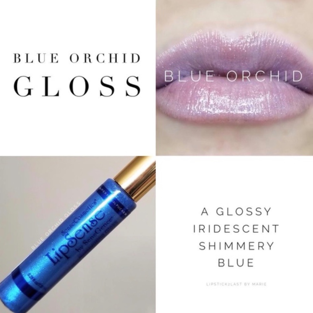 Blue Orchid Lipsense gloss